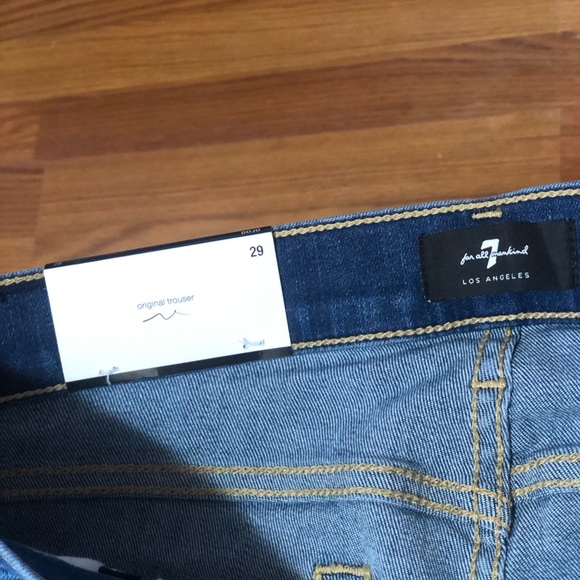 NWT 7FAM THE DOJO FLARE ORIGINAL TROUSER Size 29 - Picture 9 of 11